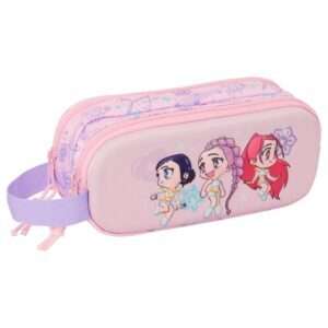 Kpop Demon Hunters Chibi 3D double pencil case Safta