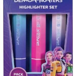 KPop Demon Hunters Highlighters 3-Pack Huntr/x Blue Sky Studios
