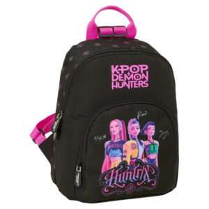 Kpop Demon Hunters Negra backpack Safta