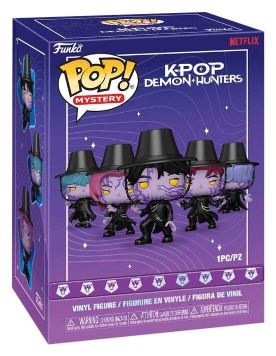 KPop Demon Hunters POP! Vinyl Figures 6pcPDQBox 9 Cm Blind Box Funko