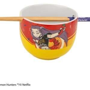 Kpop Demon Hunters Ramen Ciotola Con Bacchette Cinesi Mira Spice Queen Cinereplicas