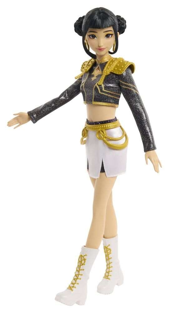 KPop Demon Hunters Singing Doll Huntrix Zoey (Golden) Mattel