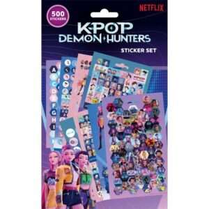 KPop Demon Hunters Sticker Pack (500) Pyramid International