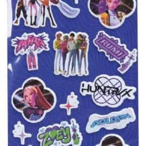 KPop Demon Hunters Sticker Set Puff Blue Sky Studios