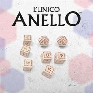 L'Unico Anello - Set di Dadi Compagnia - Accessorio Gioco di Ruolo (ITA) - Fria Ligan