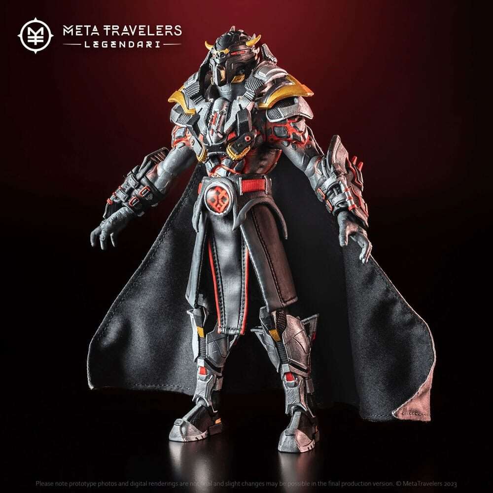 Legendari Actionfigur 1/10 Kael Darkhelm 18 Cm MetaTravelers