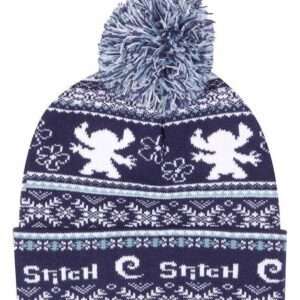 Lilo & Stitch Pom-pom Berretto Fair Isle Heroes Inc