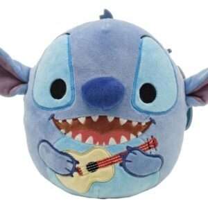 Lilo & Stitch Squishmallow Plush Figure Stitch With Guitar 20 Cm Jazwares