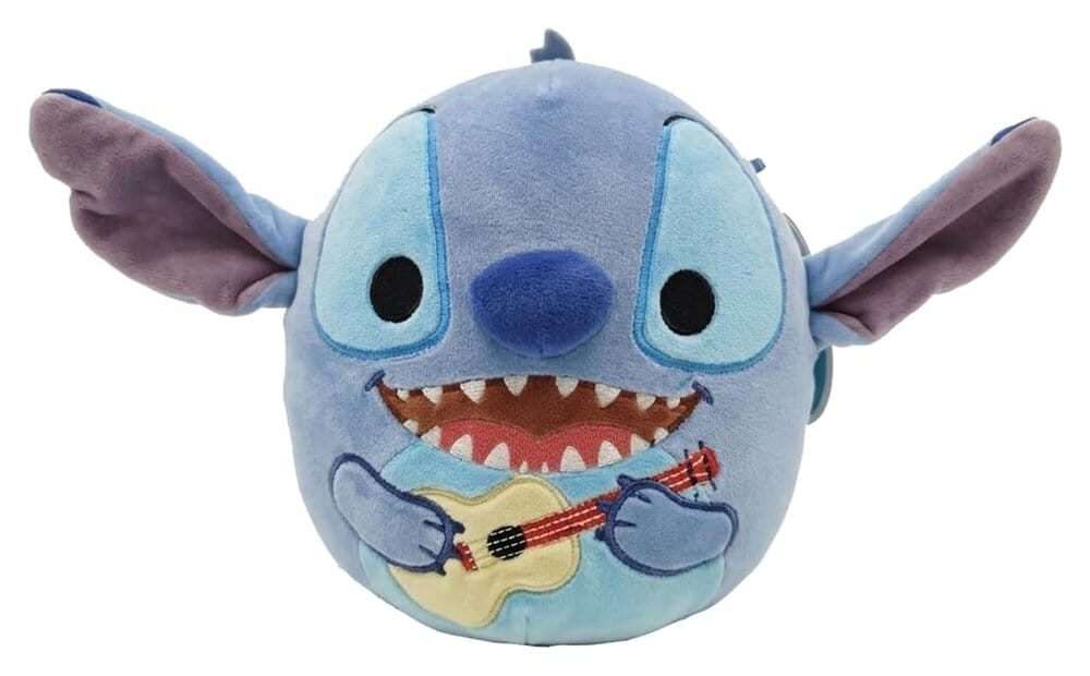 Lilo & Stitch Squishmallow Plush Figure Stitch With Guitar 20 Cm Jazwares