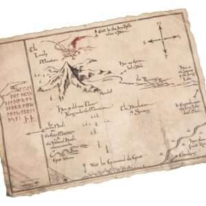 Lo Hobbit Art Print Thorin's Map 40 X 30 Cm Weta Workshop