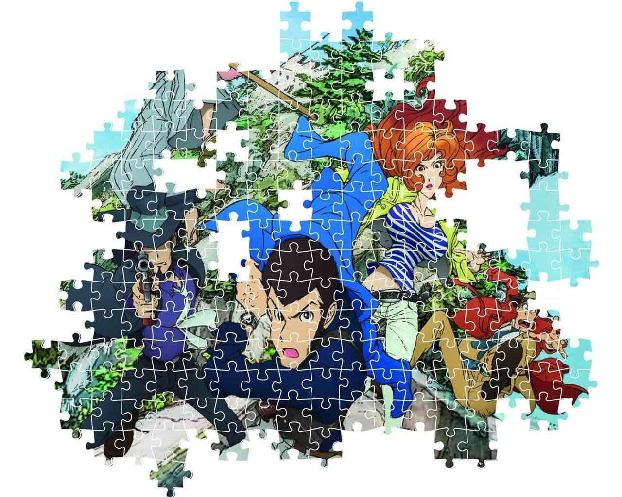 Lupin III Puzzle L'Avventura Italiana 1000 Pz Clementoni