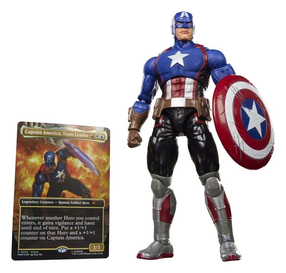 Magic The Gathering: Marvel Super Heroes Marvel Legends Action Figure Captain America (Avengers: Twilight) 15 Cm Hasbro
