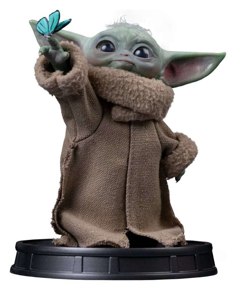 Mandalorian & Grogu Movie Grogu Butterfly Wonder 1/4 Legacy Statua Statua Iron Studios