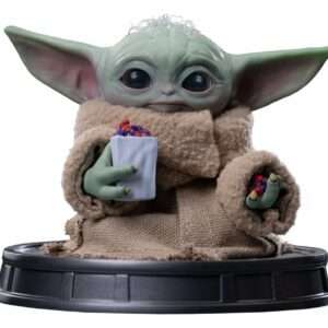 Mandalorian & Grogu Movie Grogu Popcorn Time 1/4 Legacy Statua Statua Iron Studios