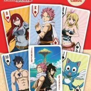 MANGACARDS FAIRY TAIL PLAYING CARDS Carte Da Gioco Don T Panic Games