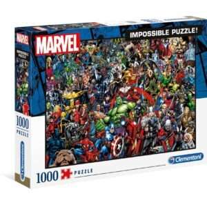 Marvel 80th Anniversary Impossible Puzzle Characters Clementoni