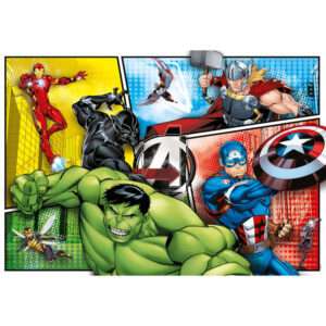 Marvel Avengers Puzzle 104 Pezzi 48,5x33,5cm Clementoni