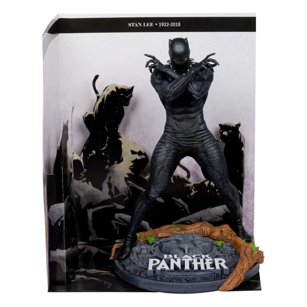 Marvel Collection Pvc Statua 1/10 Black Panther (marvel Knights -4)17 Cm Mcfarlane Toys