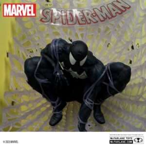 Marvel Collection Spider-man (Spider-man N.1 Black Suit) Figura Chase - Mcfarlane Toys