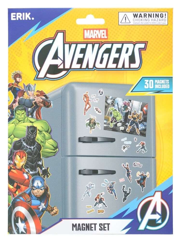 Marvel Die-Cut Magnet Set Avengers Grupo Erik
