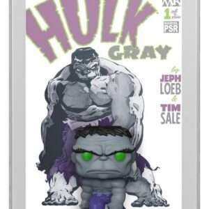 Marvel POP! Comic Covers Vinyl Figure Gray Hulk 9 Cm Funko