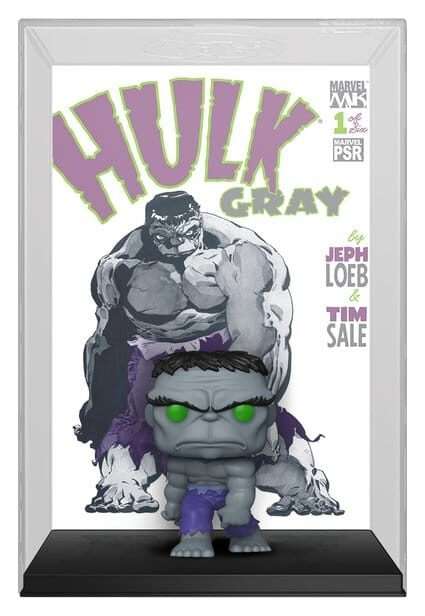 Marvel POP! Comic Covers Vinyl Figure Gray Hulk 9 Cm Funko