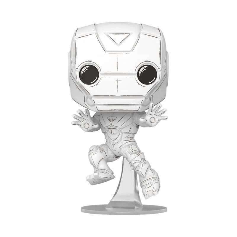 Marvel Pop! Vinile Figura Sketched - Iron Man 9 Cm Funko