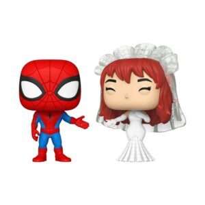 Marvel Pop! Vinile Figures 2-pack Superhero Couples- Sm & Mj 9 Cm Funko