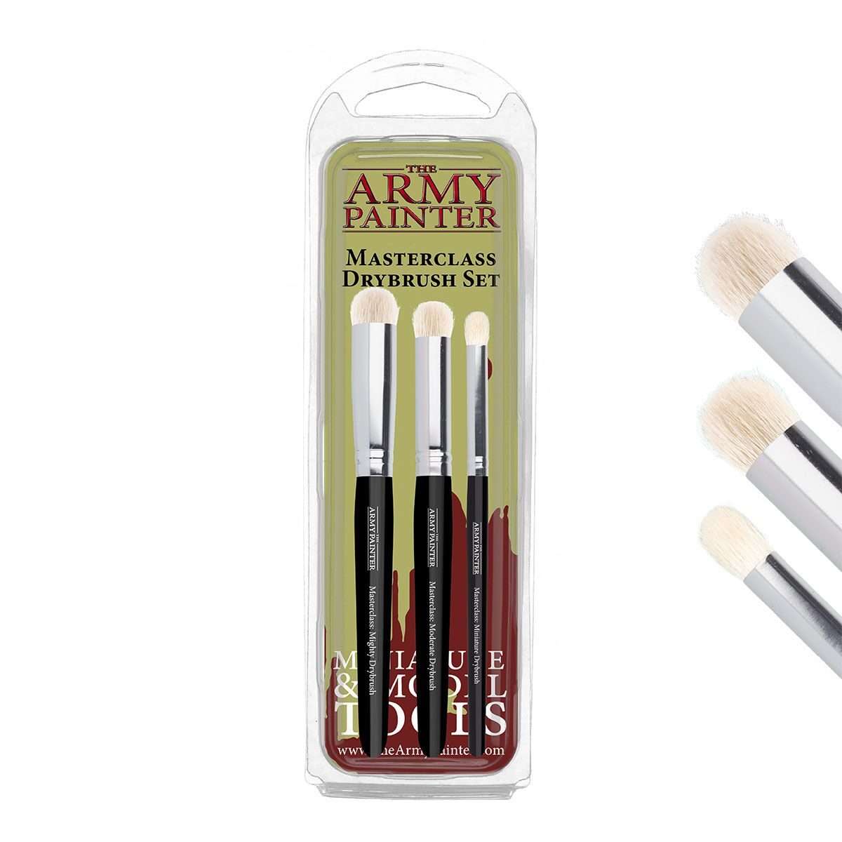 MASTERCLASS DRYBRUSH SET ACCESSORI PER MODELLISMO ARMY PAINTER