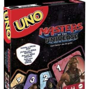 Masters Of The Universe 2026 Movie Uno Carte Gioco Mattel