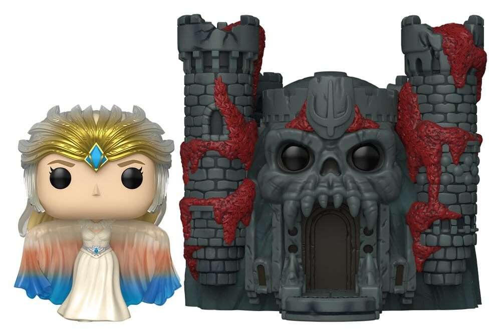 Masters Of The Universe (2026) Pop! Town Vinile Figura Sorceress W/castle Grayskull 9 Cm Funko