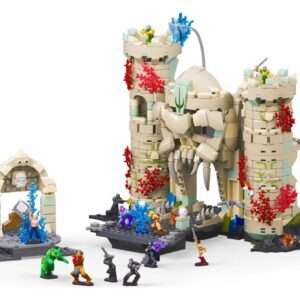 Masters Of The Universe Mattel Brick Shop Construction Set Castle Grayskull Mattel