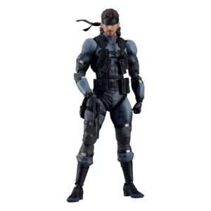Metal Gear Solid 2: Sons Of Liberty Figma Action Figura Solid Snake Mgs2 Ver. Updated Edition 16 Cm Max Factory
