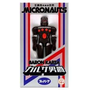 MICRONAUTS W05 BARON KARZA SDCC/JAPANESE BOX REACTION+ FIGURE Action Figure SUPER 7