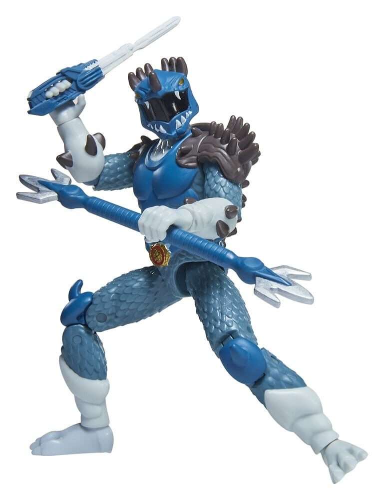Mighty Morphin Power Rangers X Godzilla Action Figura Blue Anguirus Playmates