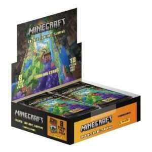 Minecraft - Create, Explore, Survive Trading Cards Flow Packs  Panini