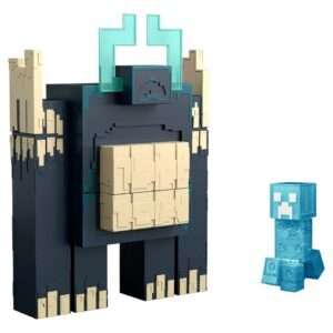 Minecraft Dungeons II Action Figure With Light And Sound Twisted Warden Mattel