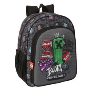 Minecraft Graffiti adaptable backpack 38cm Safta