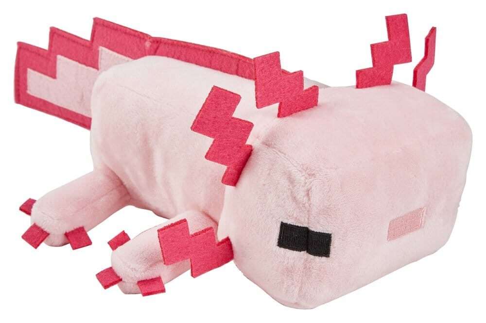 Minecraft Peluche Figura Axolotl 20 Cm Mattel