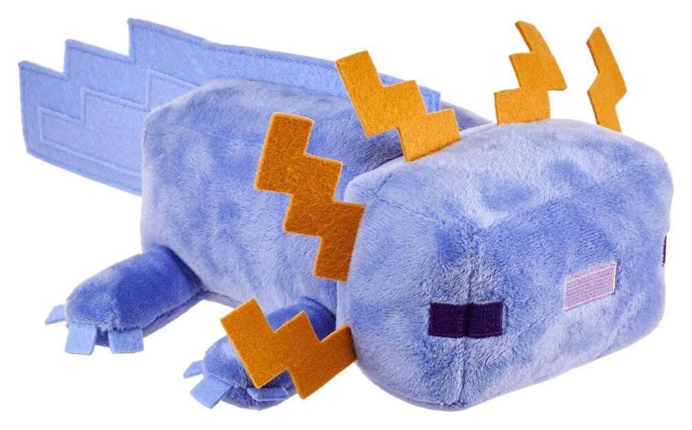 Minecraft Peluche Figura Blue Axolotl 20 Cm Mattel