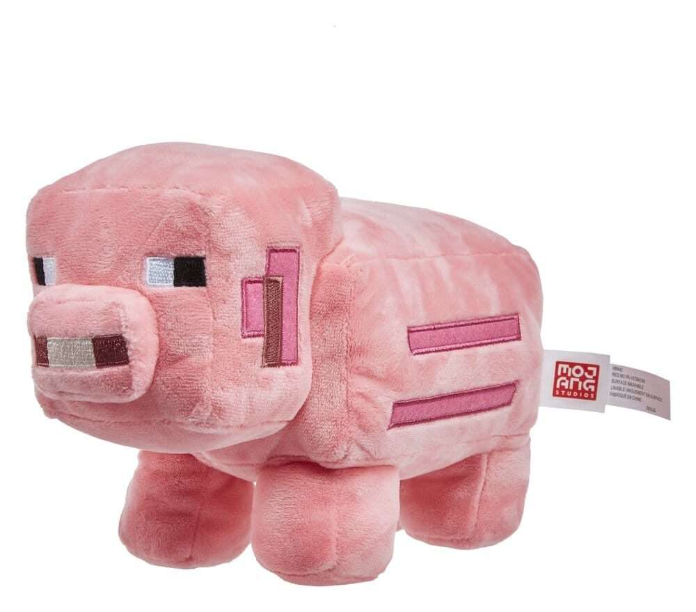 Minecraft Peluche Figura Pig 20 Cm Mattel