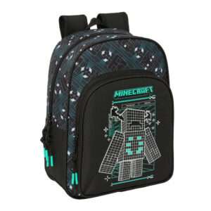 Minecraft Screen adaptable backpack 34cm Safta