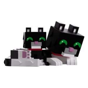 Minecraft Vinile Figura Tuxedo Cat 6 Cm Youtooz