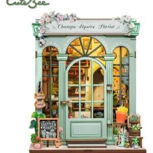 Miniature House Model Kit Champs-Élysées Florist 18 X 16 Cm CuteBee