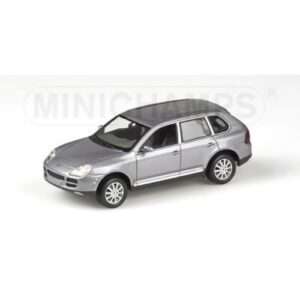 MINICHAMPS 400061010 PORSCHE CAYENNE 2003 V6 GREY METALLIC 1:43 Modellino