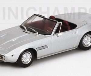 MINICHAMPS 400123331 MASERATI GHIBLI SPIDER 1969 SILVER Modellino