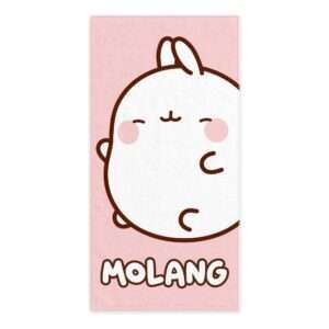 Molang Asciugamano Pink 150 X 75 Cm Sakami Merchandise