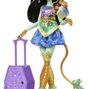 Monster High Skulltimate Secrets Bambola Destination: Gore-geous Oasis - Jinafire Long Mattel