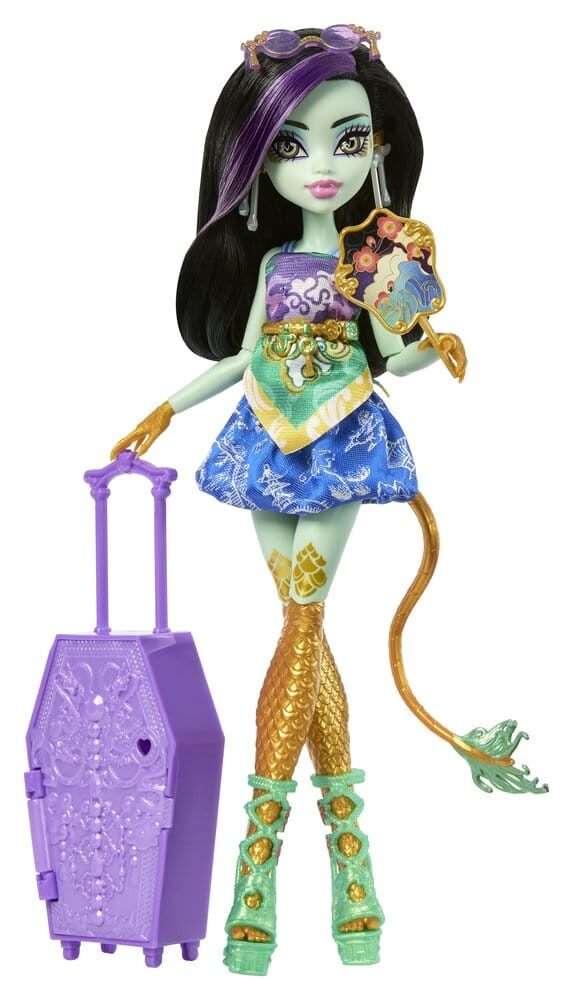Monster High Skulltimate Secrets Bambola Destination: Gore-geous Oasis - Jinafire Long Mattel