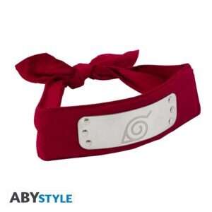 Naruto Shippuden - Fascia Per Capelli - Red Konoha - Adulto Size